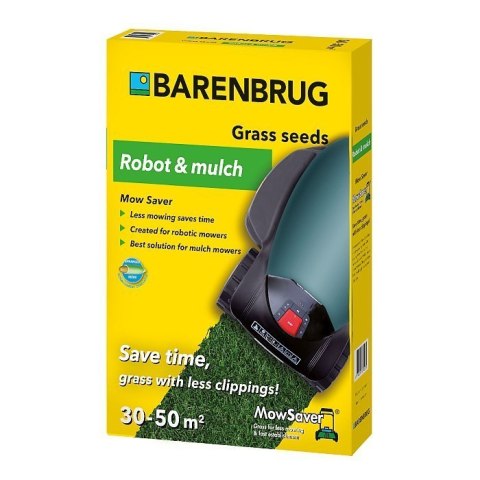 Trawa Wolno Rosnąca Barenbrug Robot & Mulch Mow Saver 1 kg