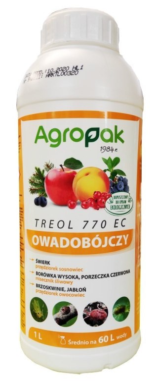 Treol 770 EC 1L Owadobójczy na Przędziorka Ochojniki -zamiennik Promanal- (R)