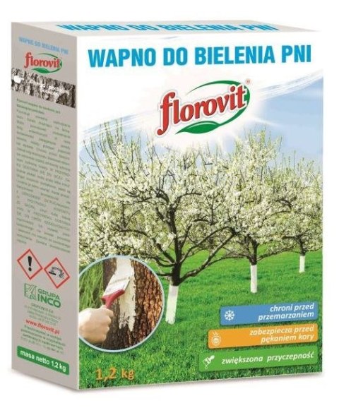 Wapno do Bielenia Pni Drzew 1,2kg Florovit