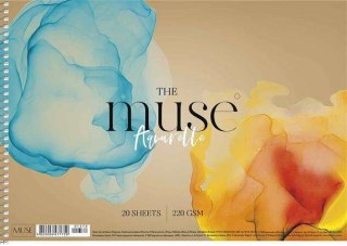 Blok do akwareli ASTRA A4 20k. "The muse aquarelle"