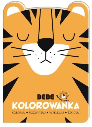 Kolorowanka kreat A4 16 90g BB Fr TYGRYS[