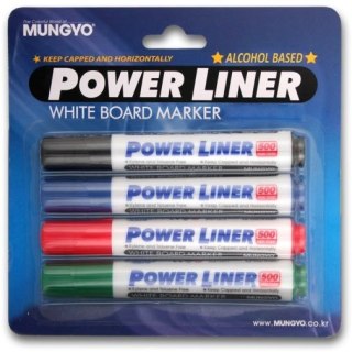 MUNGYO MARKER SUCHOŚCIERALNY MA-4W KOMPLET 4 SZT.