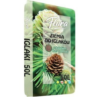 Ziemia Podłoże do Iglaków 50L FLORA