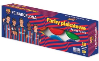 Farby plakatowe ASTRA FC Barcelona 12 kol. x 20 ml