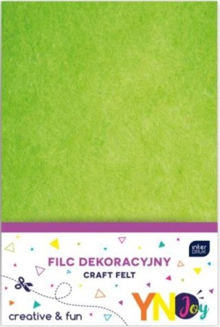 Filc dekoracyjny INTERDRUK YJJ A4 10ark.