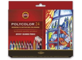 Kredki KOH-I-NOOR Polycolor 24 kolory