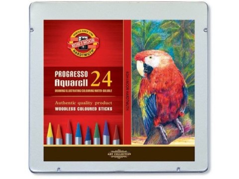 Kredki KOH-I-NOOR Progresso Aquarell 24 kolory