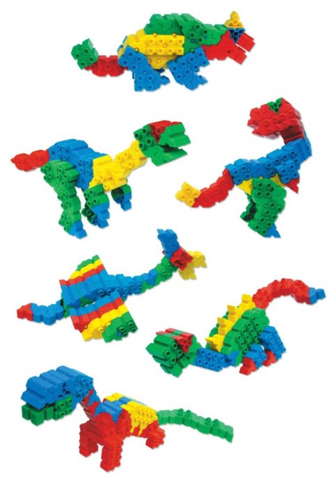 Morphun Dinozaury 100 el. - Klocki konstrukcyjne