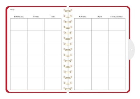 Organizer na spirali BUJO PT A5 240 Garden