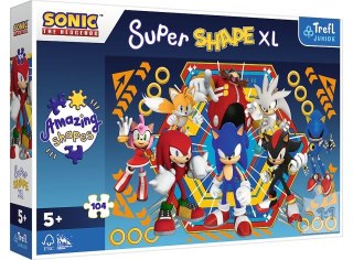 Puzzle 104 XL Super Shape TREFL Świat Sonica / SEGA Sonic Hedgehog