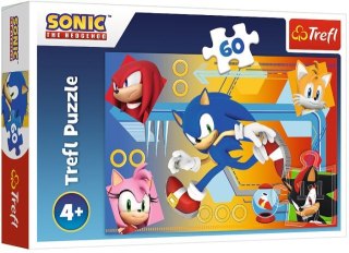 Puzzle 60 TREFL Sonic w akcji / SEGA Sonic The Hedgehog