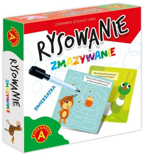 Rysowanie zmazywanie - Zwierzątka