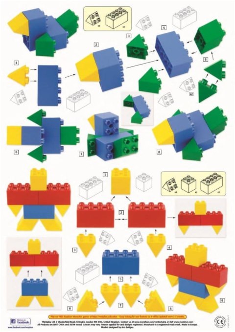 Morphun Hi-Qube 9 Modeli - Klocki konstrukcyjne