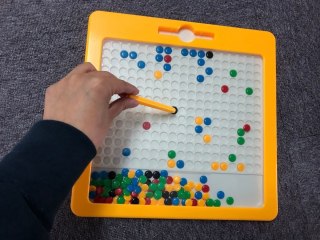 Tablica magnetyczna MagPad Dots - żółta