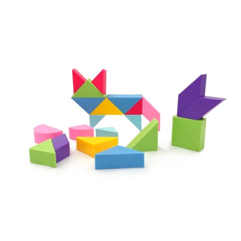 Klocki Magnetyczny Tangram - Magic Tangram 100el.