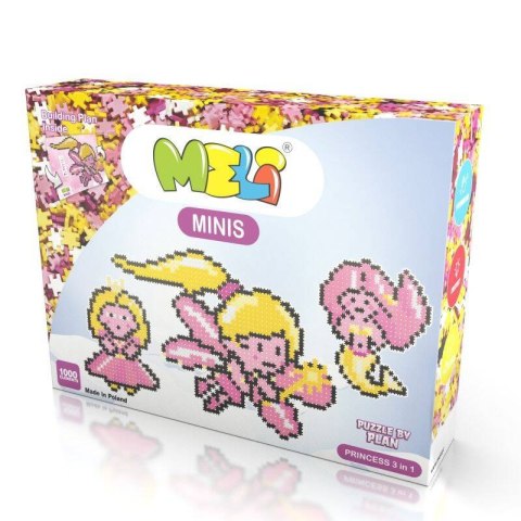 Klocki Meli Minis Princess 3w1 1000 el.