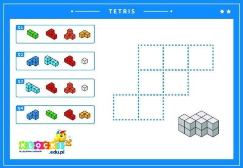 Klocki magnetyczne BIG Magic Magnetic Cubes 34el.