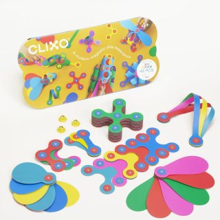 Klocki magnetyczne Clixo - Rainbow Pack - 42 el.