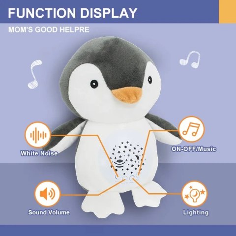 Baby plush comfort doll (penguin)