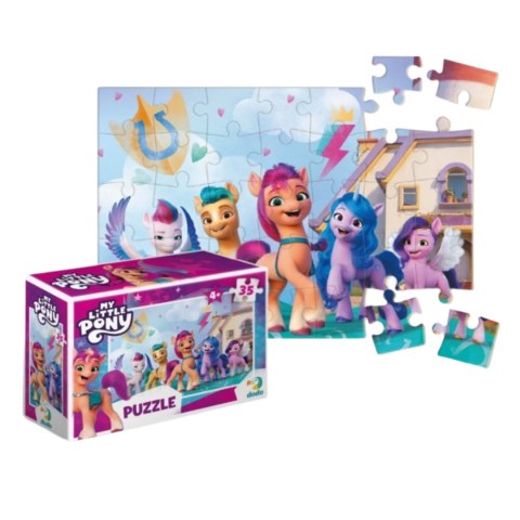 PUZZLE MINI MY LITTLE PONY KOLOROWA UKŁADANKA 35 ELEMENTÓW DLA NAJMŁODSZYCH