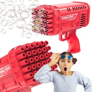 MINI BAZOOKA DO BANIEK MYDLANYCH MASZYNA PŁYN AKCESORIA GENERATOR PISTOLET