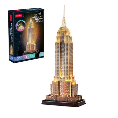 CUBIC FUN PUZZLE 3D EMPIRE STATE BUILDING (WERSJA NOCNA).