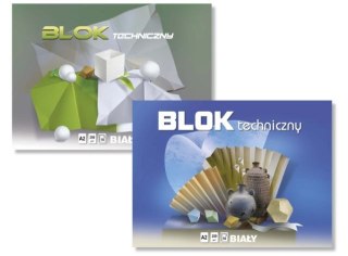 Blok techniczny A2 10k. KRESKA 250g