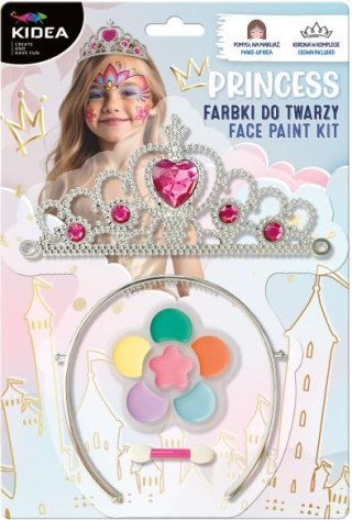 FARBKI DO TWARZY PRINCESS Z TIARĄ KIDEA