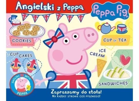 Książeczka MSZ Świnka Peppa- Uczę się angielskiego