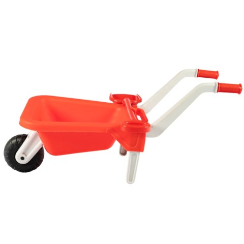 Wheelbarrow for kids with a shovel