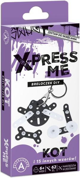 Breloczek DIY - X-press ME - Kot