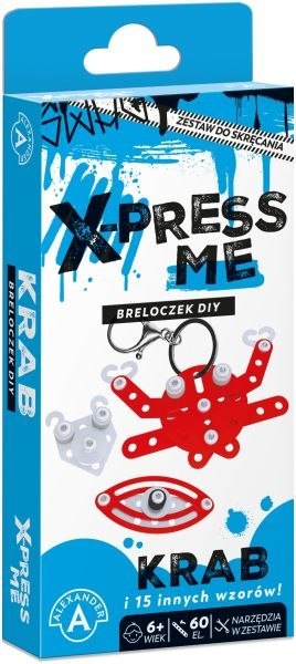 Breloczek DIY - X-press ME - Krab