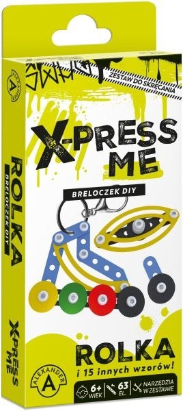 Breloczek DIY - X-press ME - Rolka