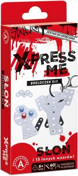 Breloczek DIY - X-press ME - Słoń