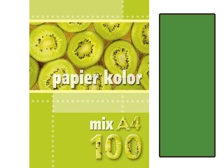 Papier (jk) A4-100 zielony