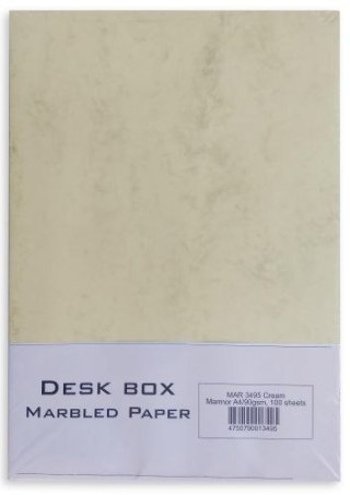 Papier marble 90g w18 A4-100 chamois