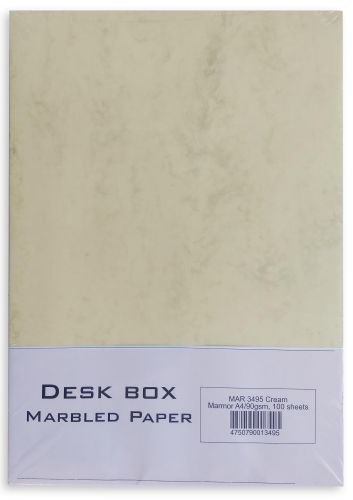 Papier marble 90g w18 A4-100 chamois