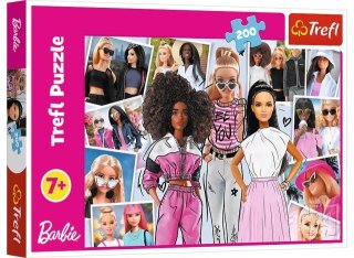 Puzzle 200 TREFL W świecie Barbie / Mattel, Barbie