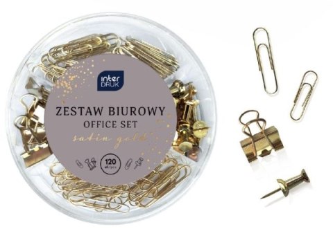 Zestaw biurowy 120el. Satin Gold