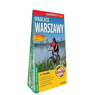 Comfort! map Okolice Warszawy 1:75 000 w.2025