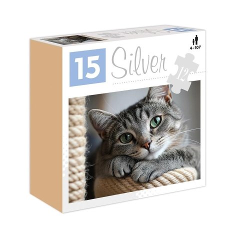 Puzzle 12 Kot Silver ALEX