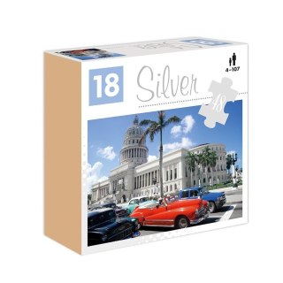 Puzzle 48 Samochody Silver ALEX