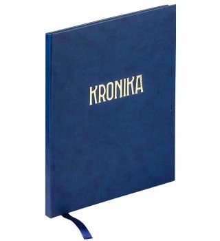 Kronika A4 120 kartek granatowa GRAND