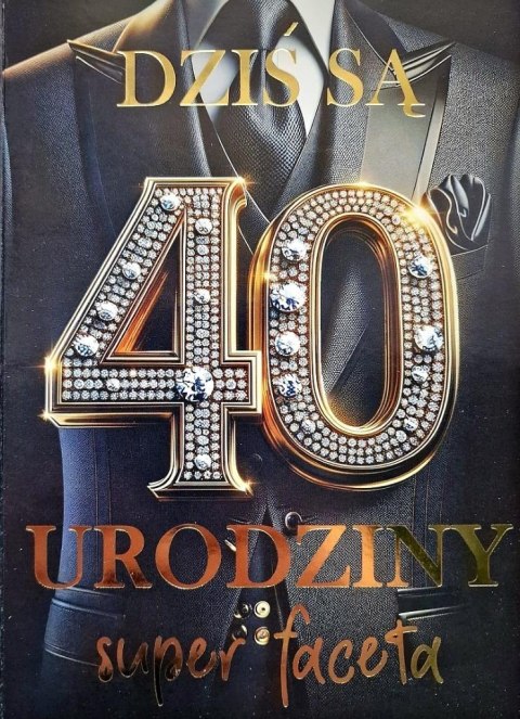 Karnet Urodziny 40 3K