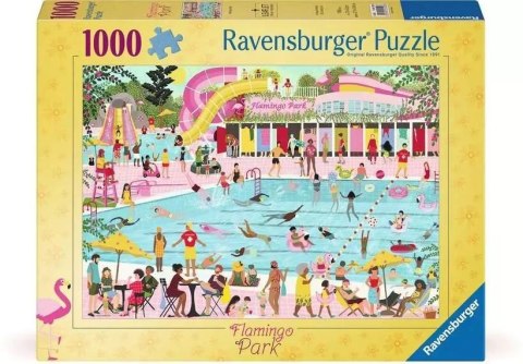 Puzzle 1000 Park Flamingo