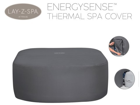 Bestway Pokrywa termiczna pokrowiec ENERGYSENSE do Lay-Z-Spa 230cm 60333