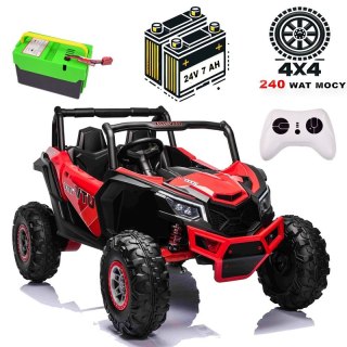 MEGA BUGGY UTV-MX DLA 2 DZIECI 4X60W ( 240 WAT) 24V, SUPER MOC/XMX613