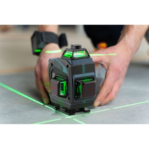 Laser krzyżowy w walizce + statyw Humberg HM-170