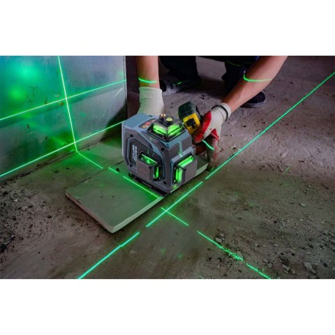 Laser krzyżowy w walizce + statyw Humberg HM-170