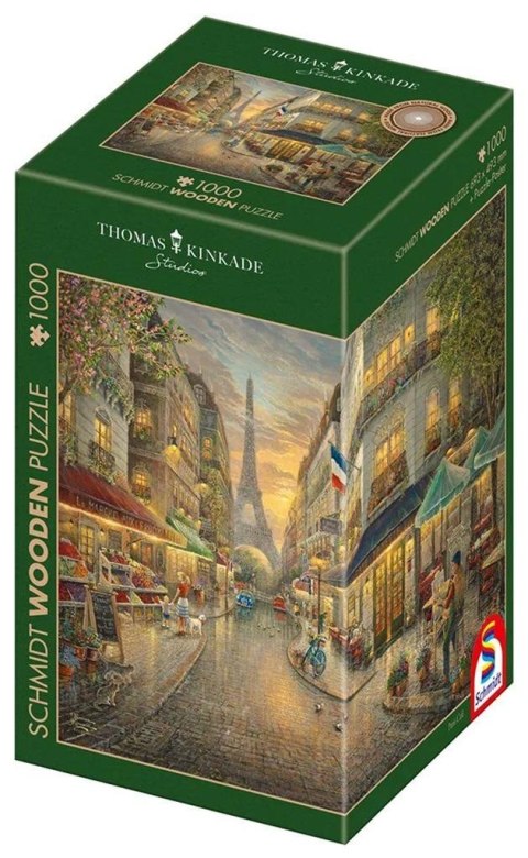 Puzzle 1000 Thomas Kinkade Malowniczy Paryż